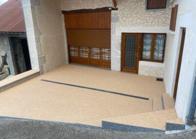 terrasse en granulat